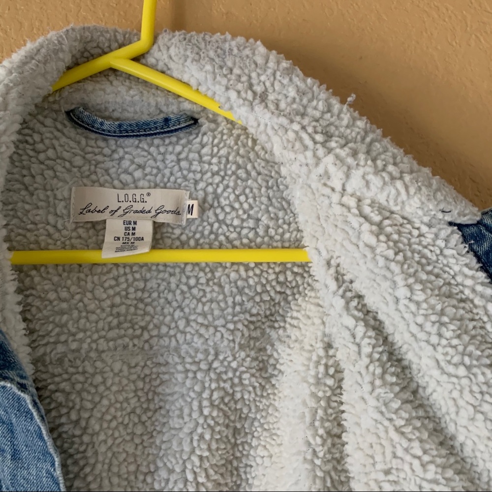 L.O.G.G. Label of Graded Goods Men’s Denim Jacket - Picture 8 of 10